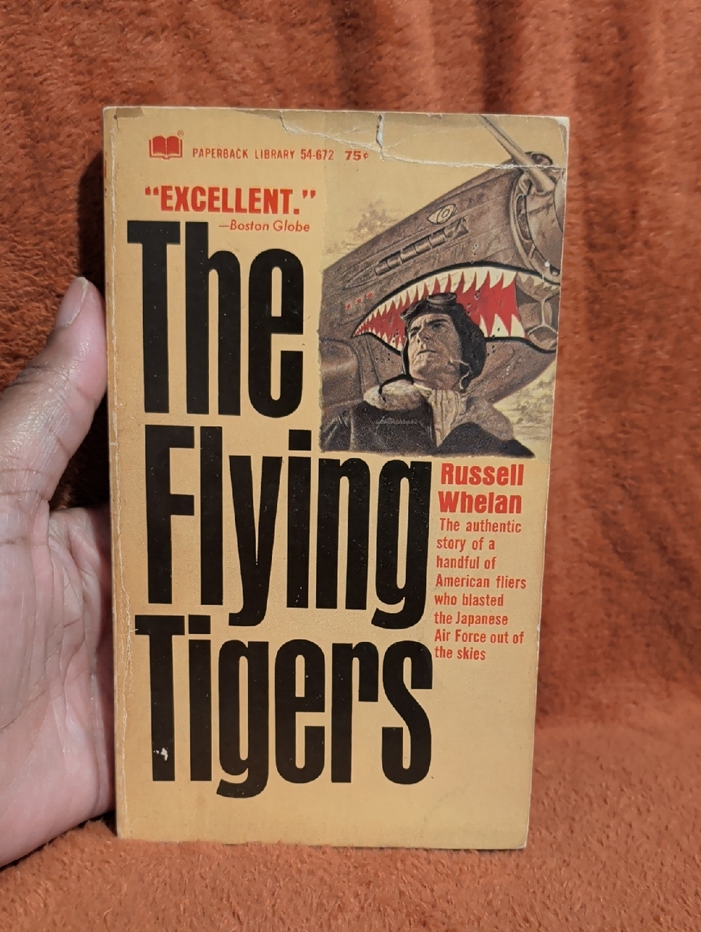 The Flying Tigers Vintage Paperback - Tan and Black